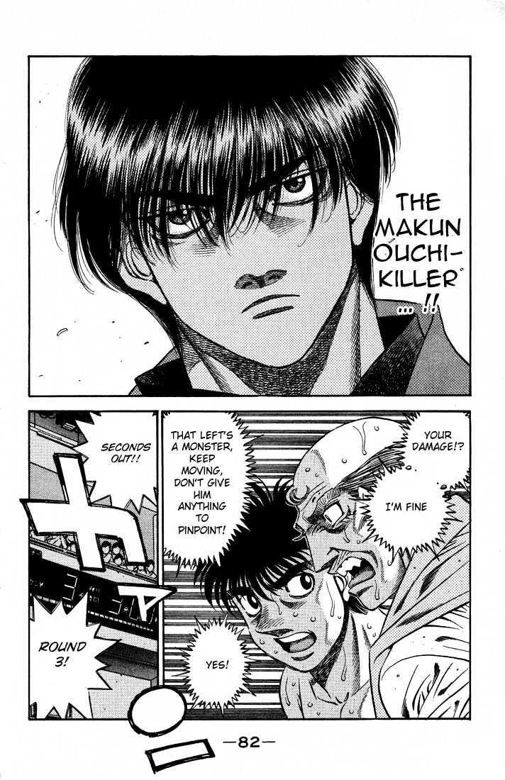 Hajime no Ippo Chapter 487 page 8 - Chapter 487 : Makunouchi-killer