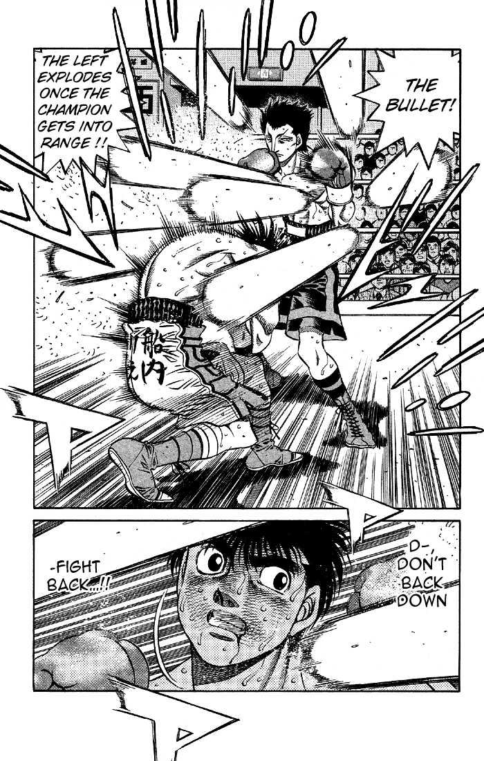 Hajime no Ippo Chapter 488 page 10 - Chapter 488 : Shocking flash