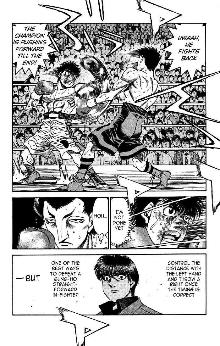 Hajime no Ippo Chapter 488 page 12 - Chapter 488 : Shocking flash