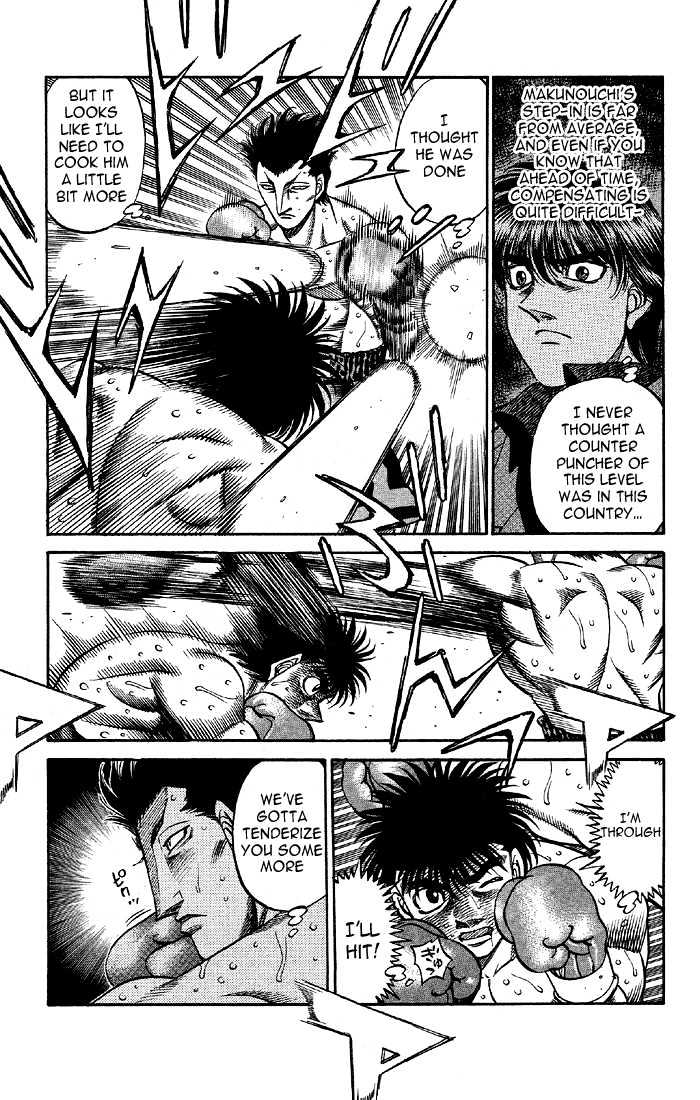 Hajime no Ippo Chapter 488 page 13 - Chapter 488 : Shocking flash