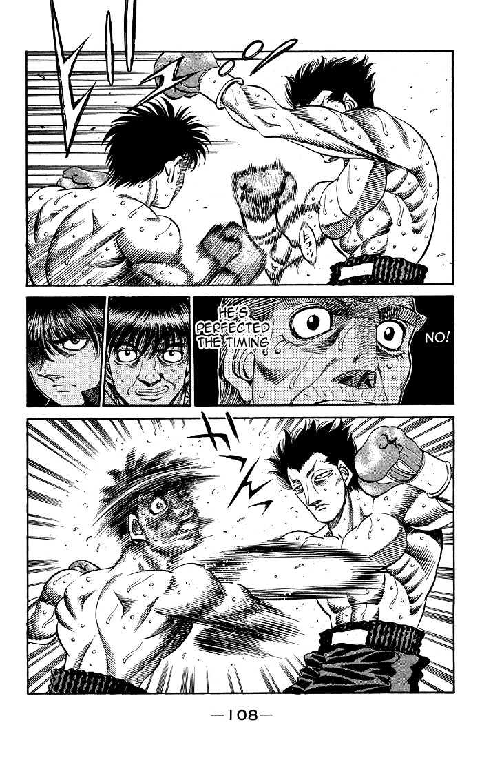 Hajime no Ippo Chapter 488 page 14 - Chapter 488 : Shocking flash