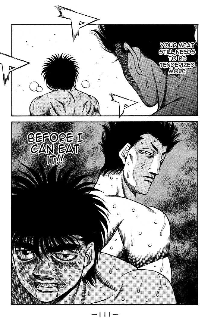 Hajime no Ippo Chapter 488 page 17 - Chapter 488 : Shocking flash