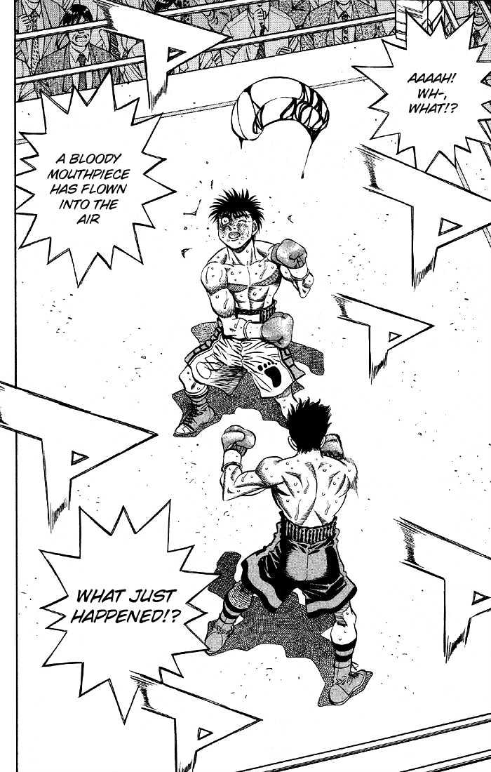 Hajime no Ippo Chapter 488 page 3 - Chapter 488 : Shocking flash