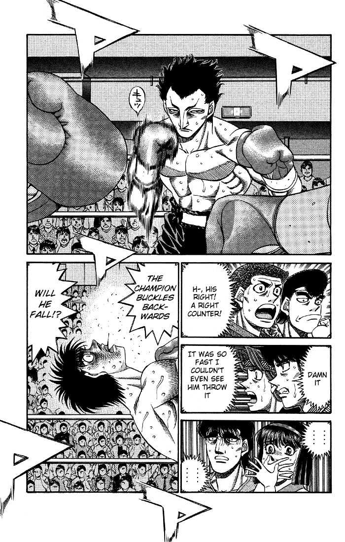 Hajime no Ippo Chapter 488 page 4 - Chapter 488 : Shocking flash