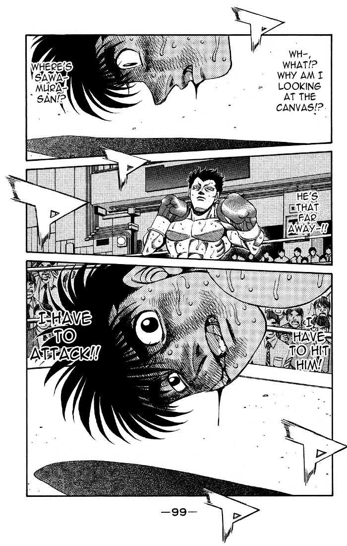Hajime no Ippo Chapter 488 page 6 - Chapter 488 : Shocking flash