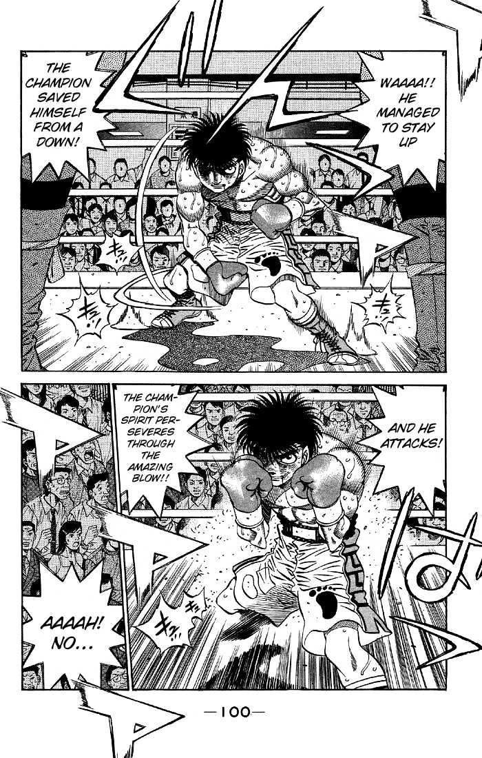 Hajime no Ippo Chapter 488 page 7 - Chapter 488 : Shocking flash