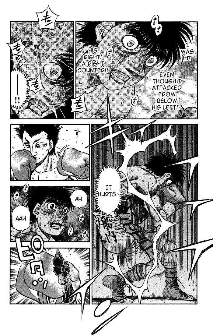 Hajime no Ippo Chapter 488 page 9 - Chapter 488 : Shocking flash