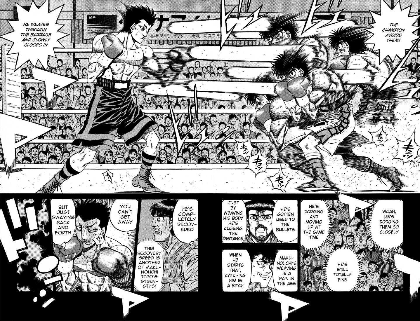 Hajime no Ippo Chapter 489 page 11 - Chapter 489 : The senkous trick