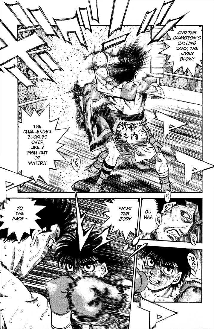 Hajime no Ippo Chapter 489 page 15 - Chapter 489 : The senkous trick