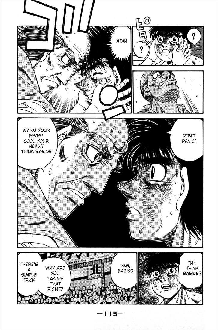 Hajime no Ippo Chapter 489 page 3 - Chapter 489 : The senkous trick