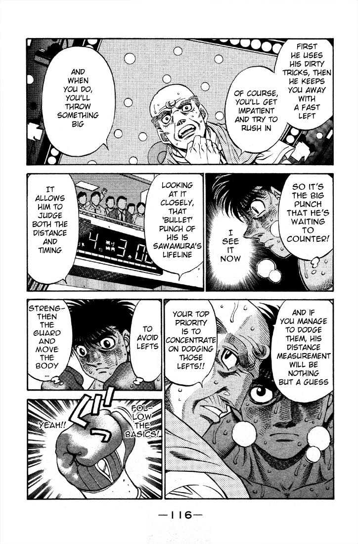 Hajime no Ippo Chapter 489 page 4 - Chapter 489 : The senkous trick