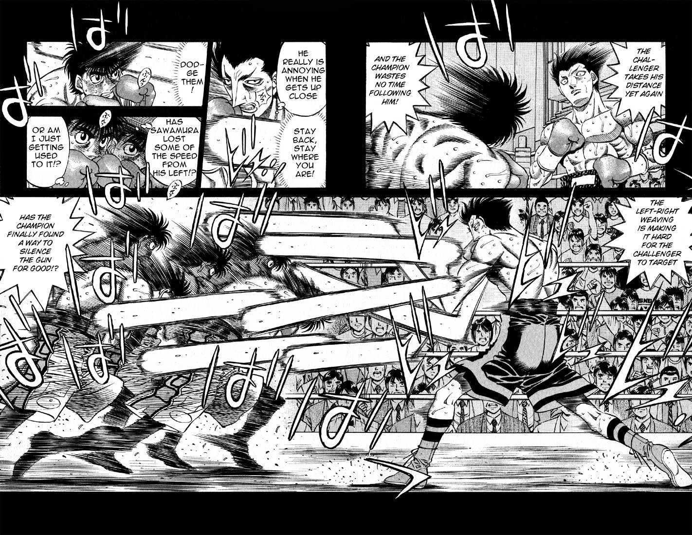 Hajime no Ippo Chapter 490 page 10 - Chapter 490 : Pendulum champion