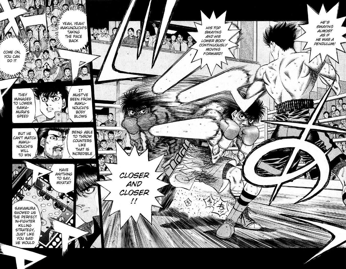 Hajime no Ippo Chapter 490 page 11 - Chapter 490 : Pendulum champion