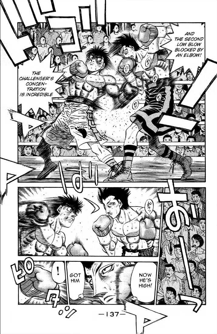 Hajime no Ippo Chapter 490 page 5 - Chapter 490 : Pendulum champion