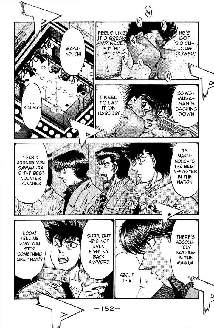 Hajime no Ippo Chapter 491 page 4 - Chapter 491 : The spice of patience