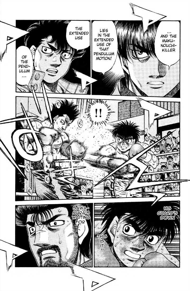 Hajime no Ippo Chapter 491 page 9 - Chapter 491 : The spice of patience