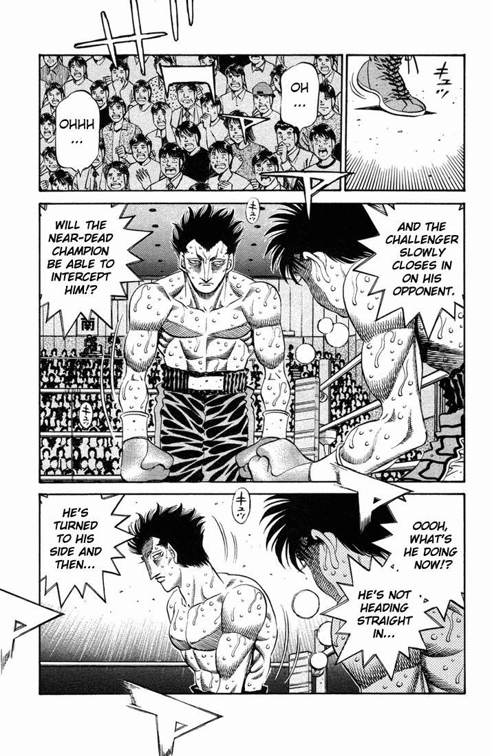 Hajime no Ippo Chapter 492.2 page 10 - Chapter 492 v2 : Dempsey's Complete Destruction