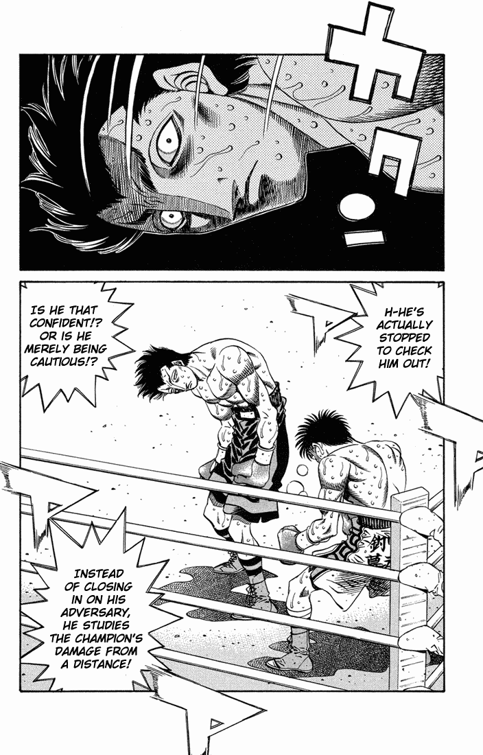 Hajime no Ippo Chapter 492.2 page 11 - Chapter 492 v2 : Dempsey's Complete Destruction