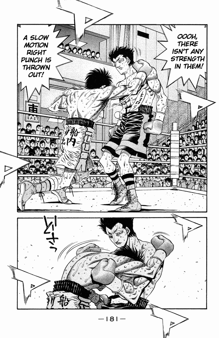 Hajime no Ippo Chapter 492.2 page 14 - Chapter 492 v2 : Dempsey's Complete Destruction