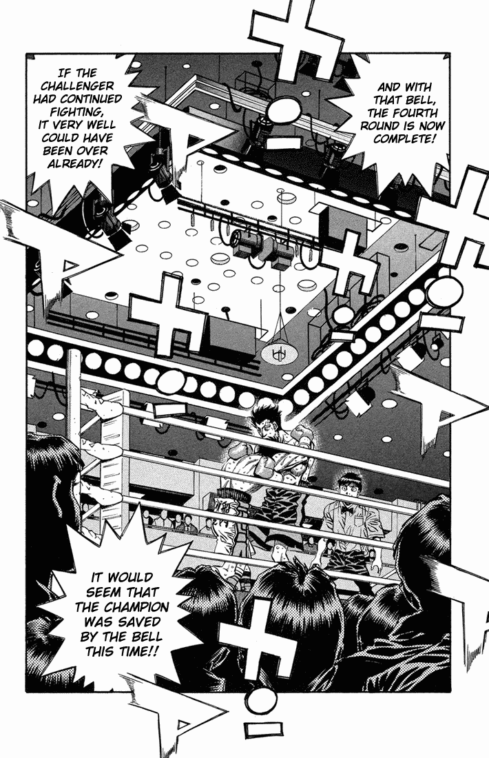 Hajime no Ippo Chapter 492.2 page 15 - Chapter 492 v2 : Dempsey's Complete Destruction