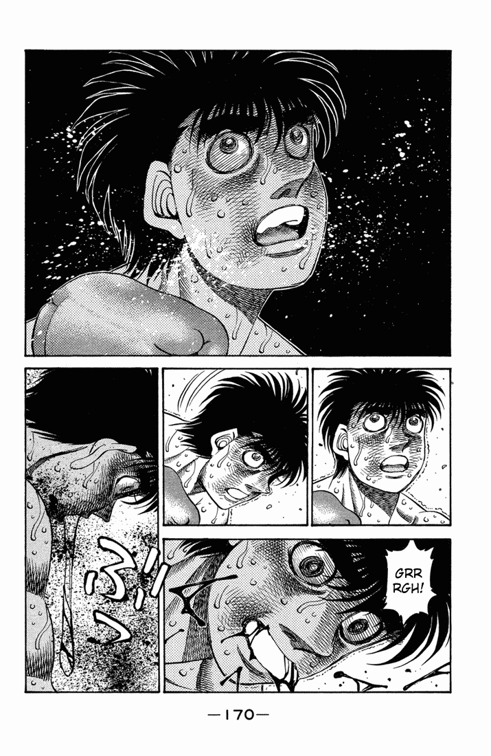 Hajime no Ippo Chapter 492.2 page 3 - Chapter 492 v2 : Dempsey's Complete Destruction