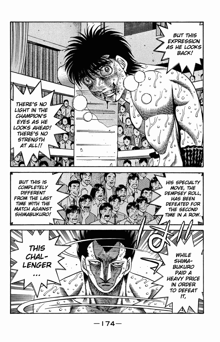 Hajime no Ippo Chapter 492.2 page 7 - Chapter 492 v2 : Dempsey's Complete Destruction