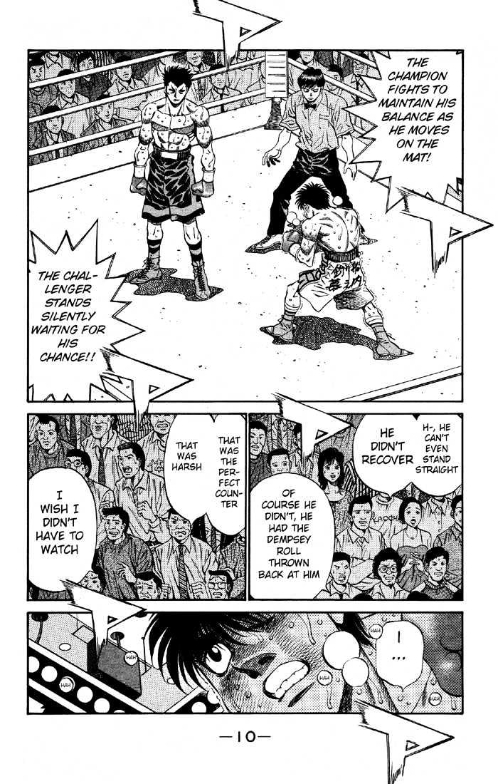 Hajime no Ippo Chapter 493 page 11 - Chapter 493 : Carnival of delight