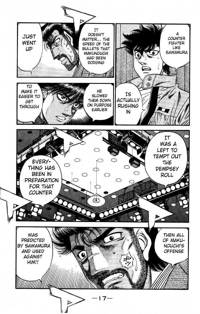 Hajime no Ippo Chapter 493 page 18 - Chapter 493 : Carnival of delight