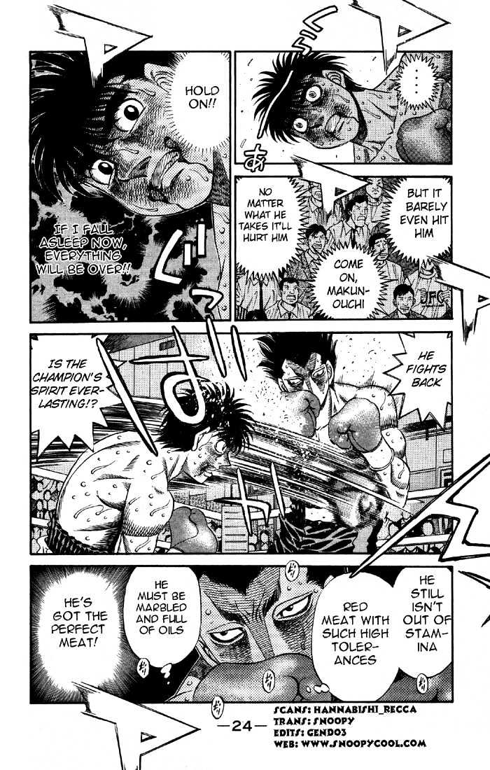 Hajime no Ippo Chapter 494 page 2 - Chapter 494 : The fight must go on
