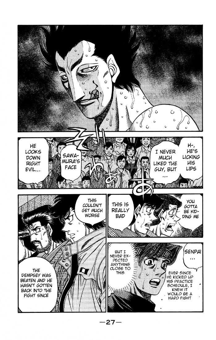 Hajime no Ippo Chapter 494 page 5 - Chapter 494 : The fight must go on