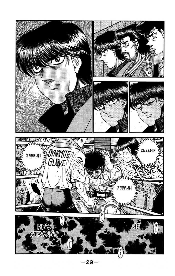Hajime no Ippo Chapter 494 page 7 - Chapter 494 : The fight must go on