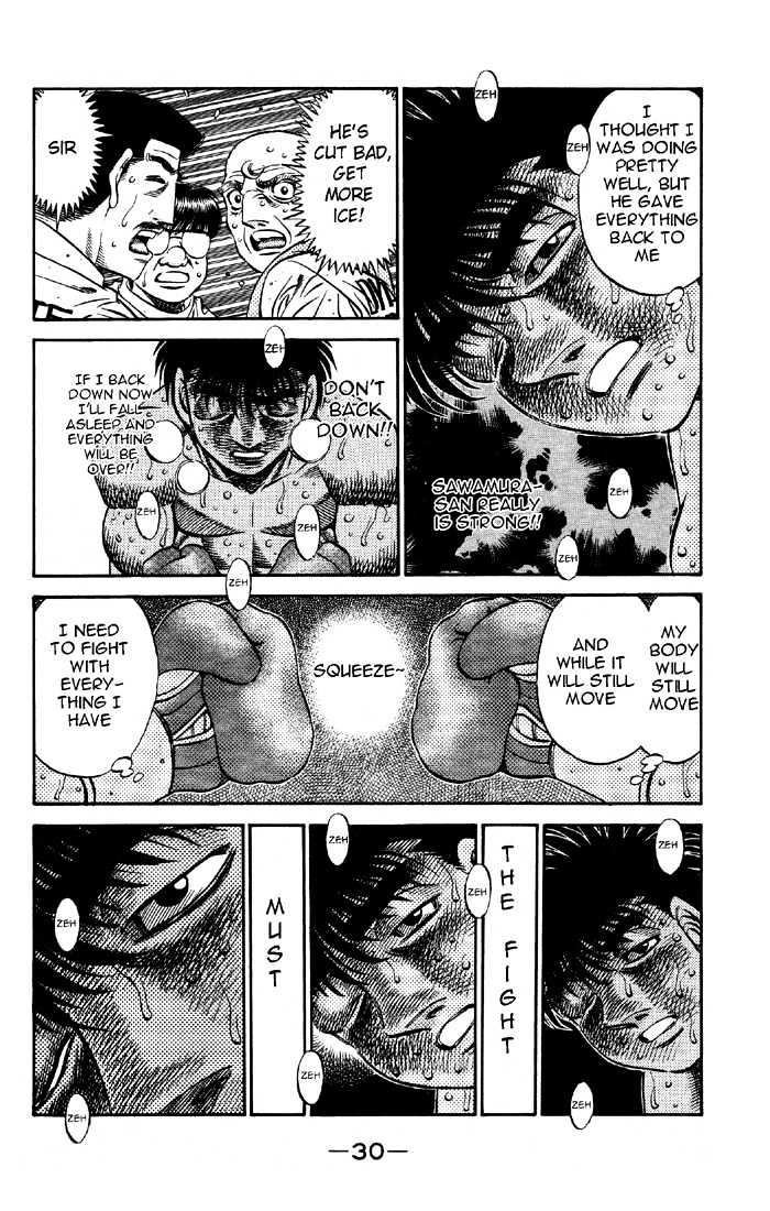 Hajime no Ippo Chapter 494 page 8 - Chapter 494 : The fight must go on