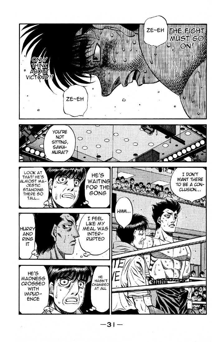 Hajime no Ippo Chapter 494 page 9 - Chapter 494 : The fight must go on