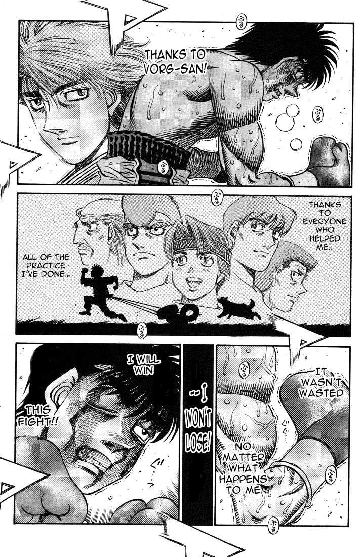 Hajime no Ippo Chapter 495 page 11 - Chapter 495 : The reason he can't fall