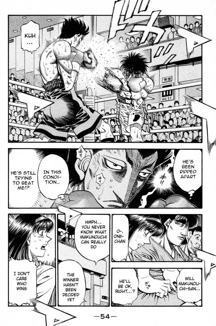 Hajime no Ippo Chapter 495 page 14 - Chapter 495 : The reason he can't fall