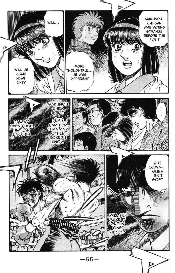 Hajime no Ippo Chapter 495 page 15 - Chapter 495 : The reason he can't fall