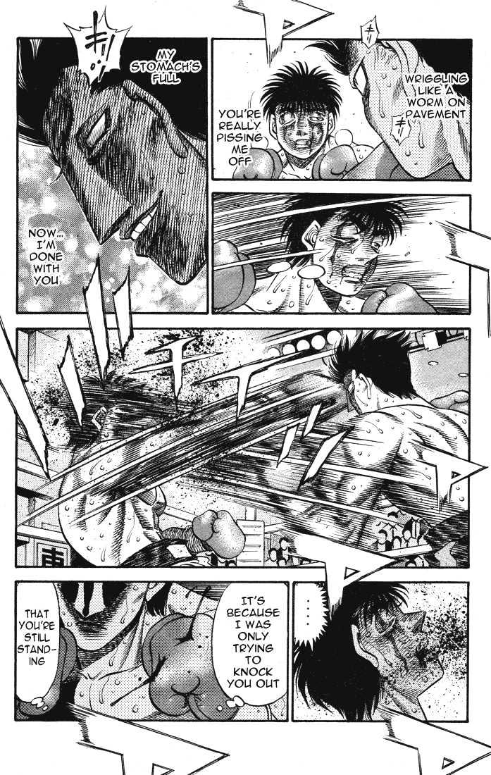 Hajime no Ippo Chapter 495 page 16 - Chapter 495 : The reason he can't fall