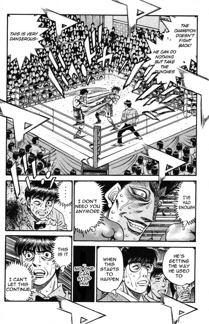 Hajime no Ippo Chapter 495 page 18 - Chapter 495 : The reason he can't fall
