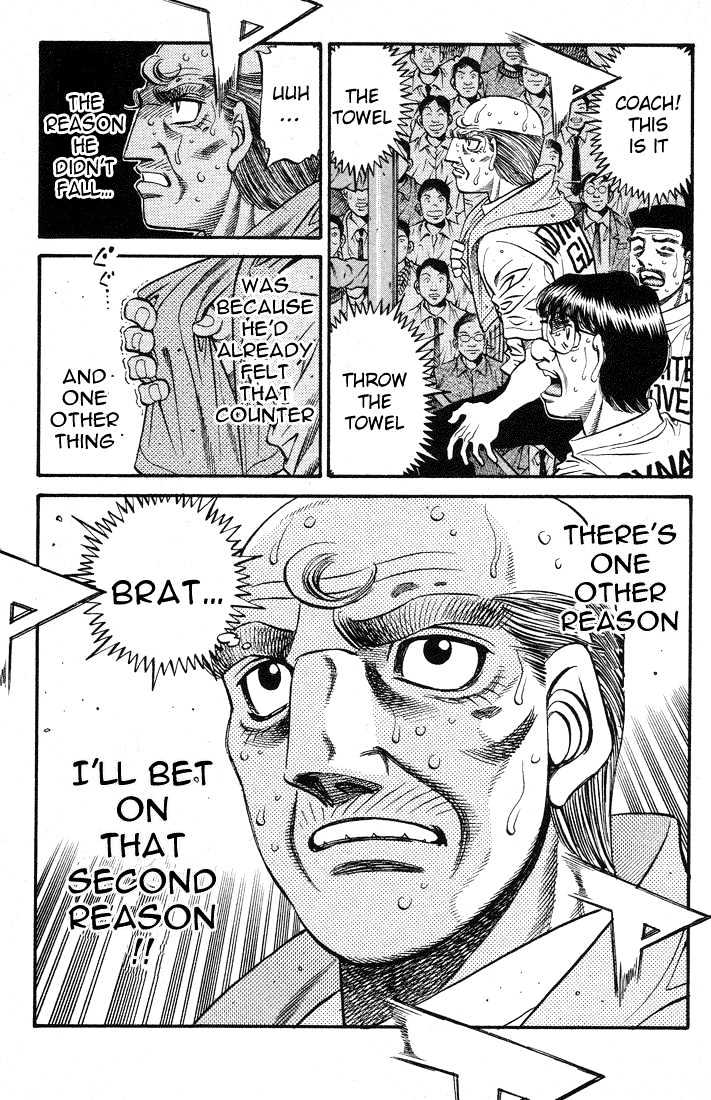 Hajime no Ippo Chapter 495 page 19 - Chapter 495 : The reason he can't fall