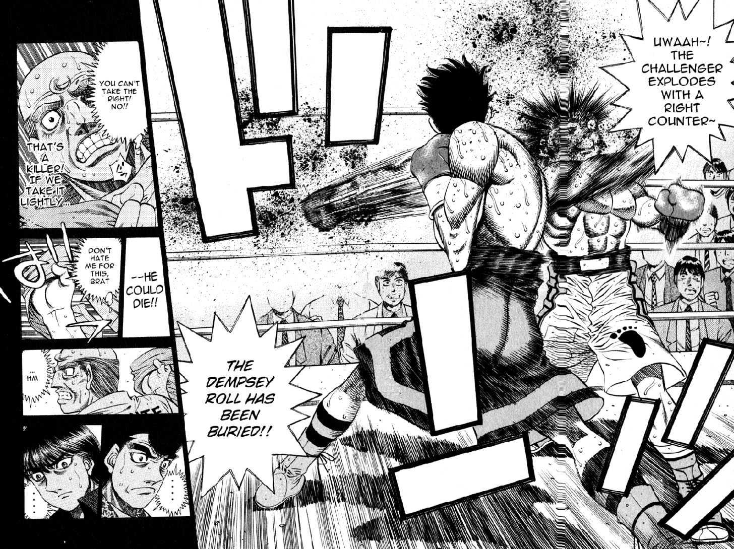 Hajime no Ippo Chapter 495 page 7 - Chapter 495 : The reason he can't fall