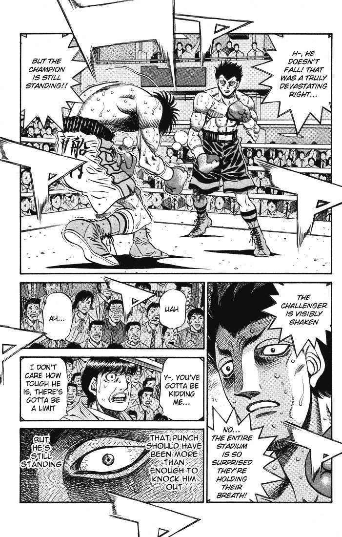 Hajime no Ippo Chapter 495 page 9 - Chapter 495 : The reason he can't fall