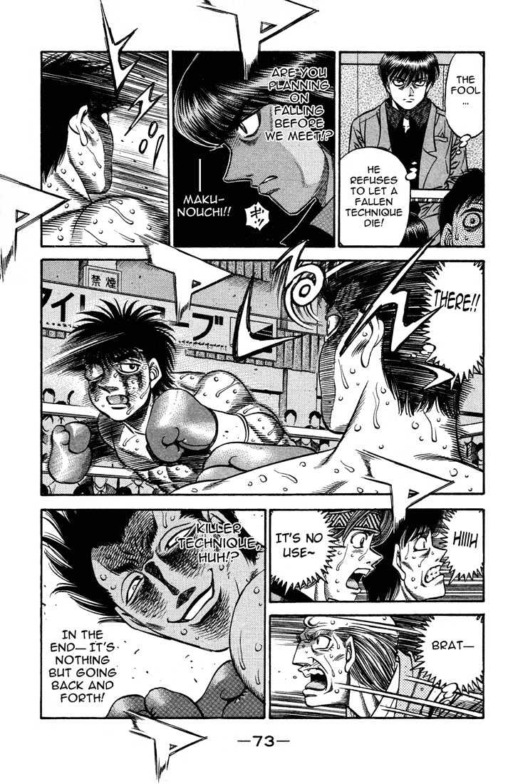 Hajime no Ippo Chapter 496 page 13 - Chapter 496 : Major gamble
