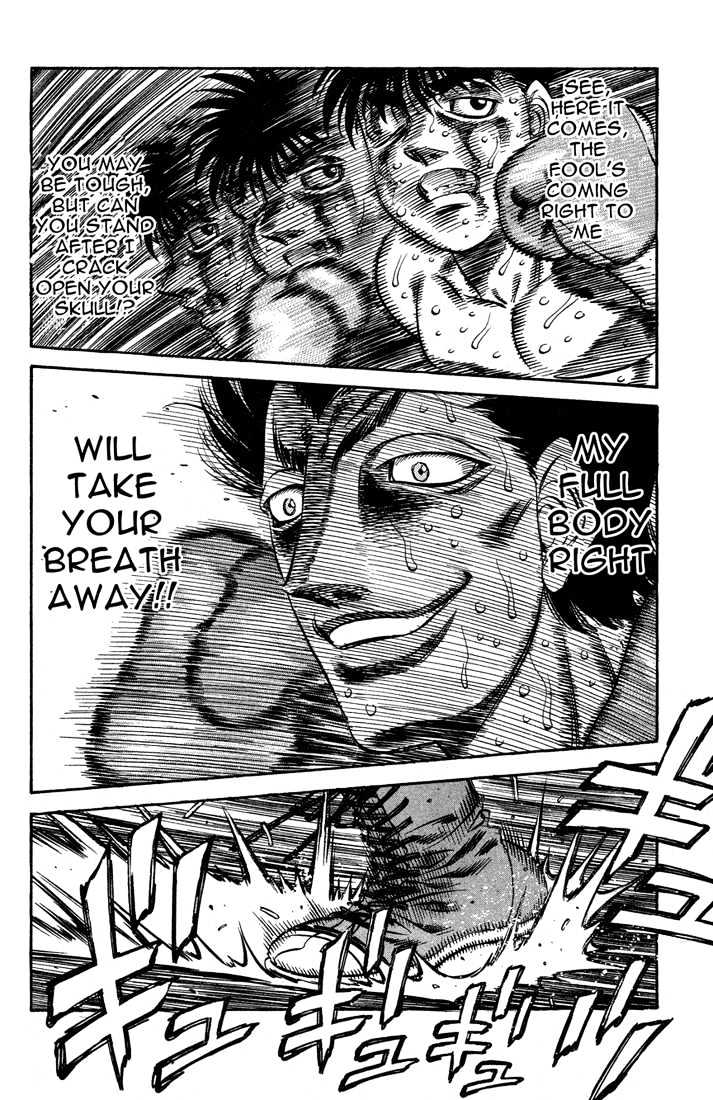 Hajime no Ippo Chapter 496 page 14 - Chapter 496 : Major gamble