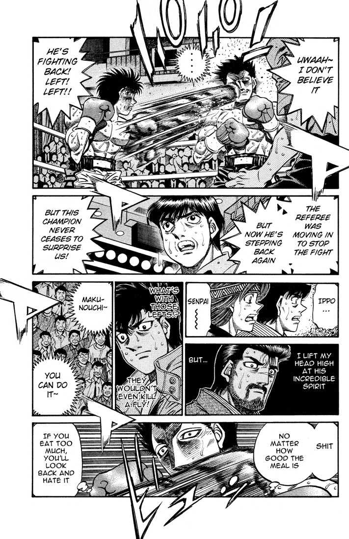 Hajime no Ippo Chapter 496 page 3 - Chapter 496 : Major gamble
