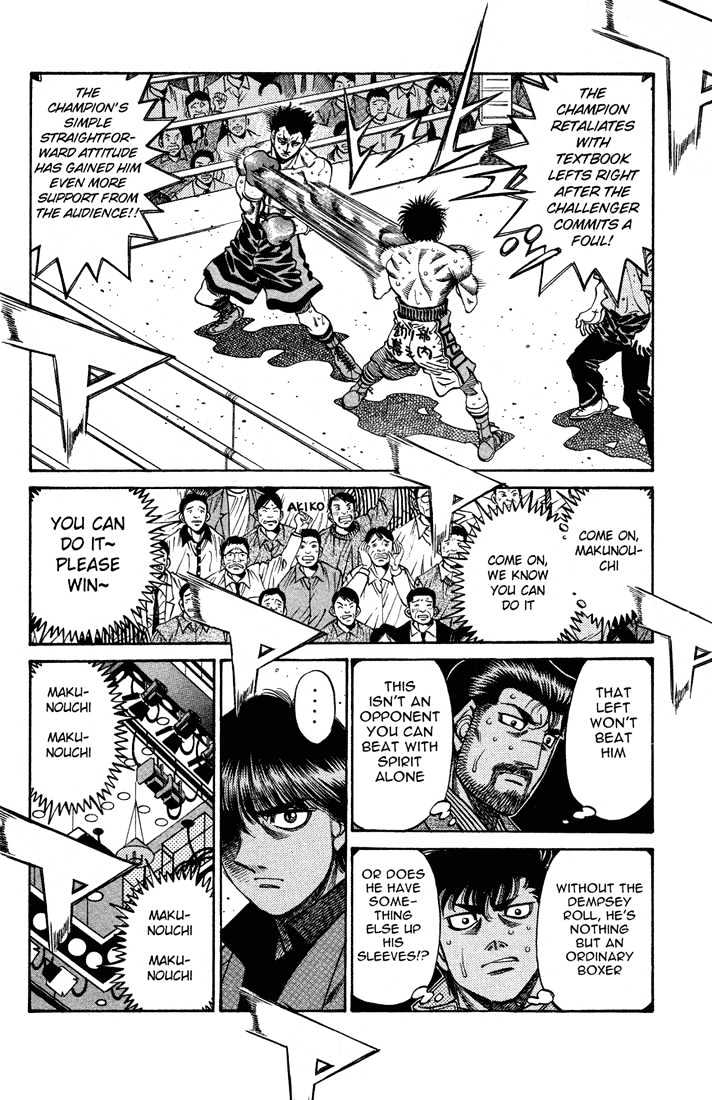 Hajime no Ippo Chapter 496 page 8 - Chapter 496 : Major gamble