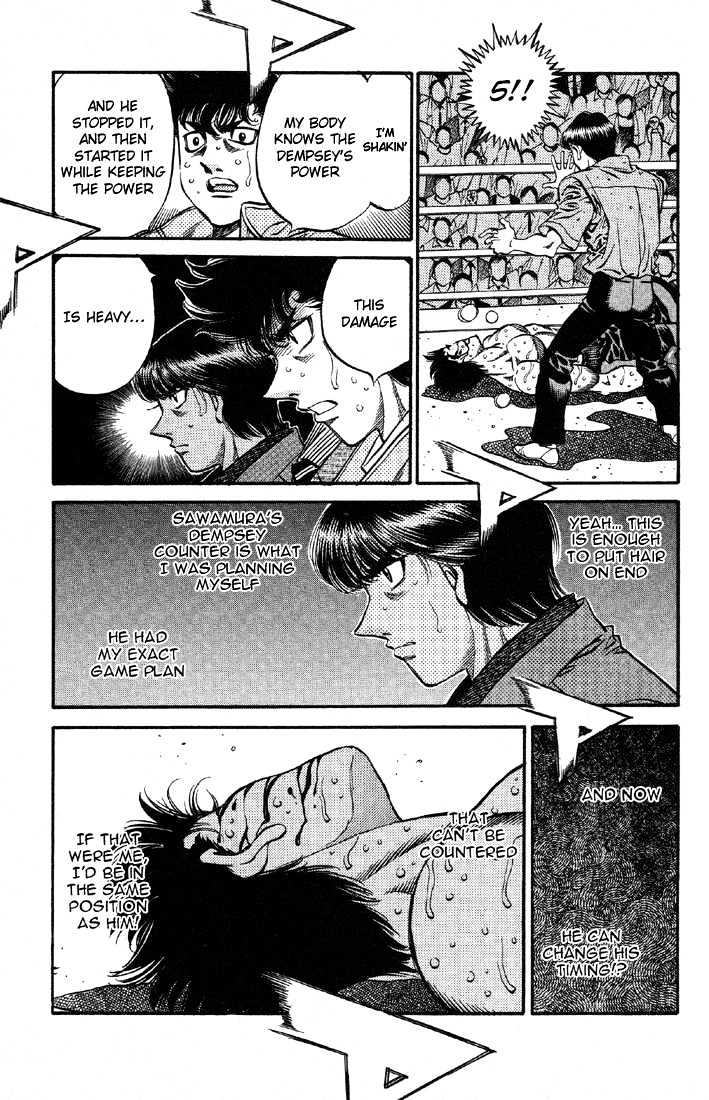 Hajime no Ippo Chapter 497 page 10 - Chapter 497 : Possibilities of the figure eight
