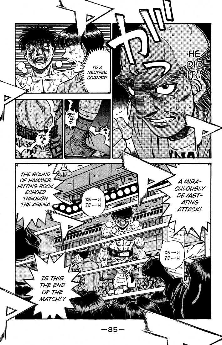 Hajime no Ippo Chapter 497 page 8 - Chapter 497 : Possibilities of the figure eight