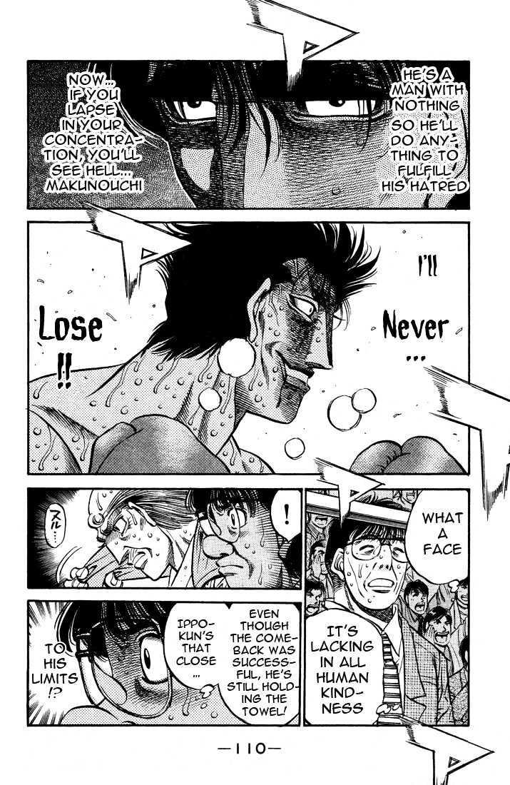 Hajime no Ippo Chapter 498 page 17 - Chapter 498 : Help vs. hatred