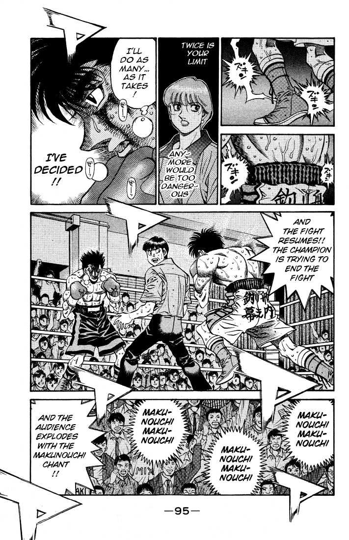 Hajime no Ippo Chapter 498 page 3 - Chapter 498 : Help vs. hatred