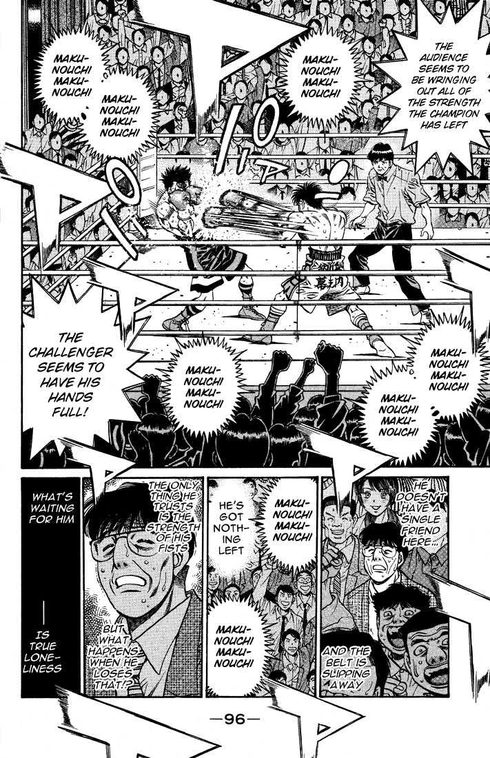 Hajime no Ippo Chapter 498 page 4 - Chapter 498 : Help vs. hatred